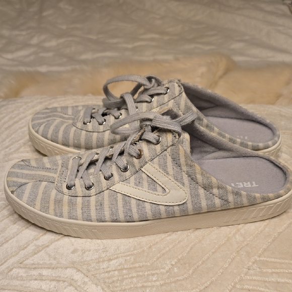 Tretorn Gray Sneakers Casual Low-Top - Picture 5 of 11